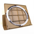 Open String Art DIY kit box showing the inner cardboard structure and circular frame area